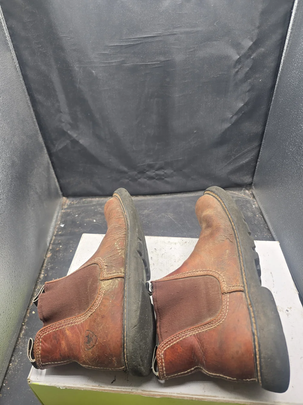 Ariat Brown Leather Chukka Boots